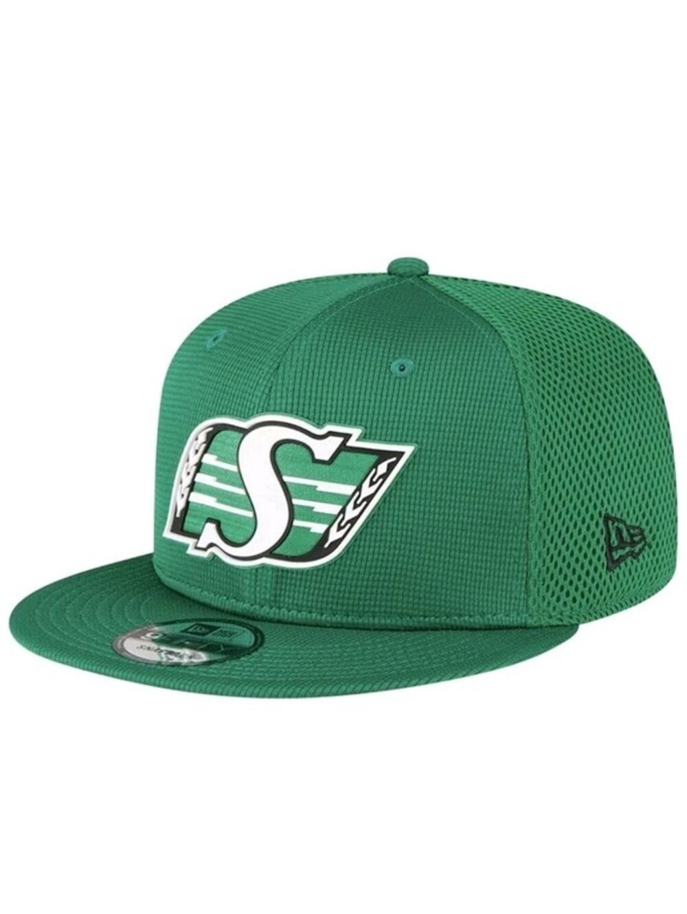 CFL Saskatchewan Roughriders New Era Sideline 9FIFTY Snapback Hat Green One Size